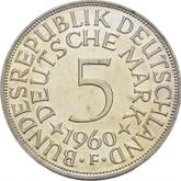 Obverse 5 Mark 1960 F