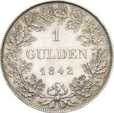 Reverse Gulden 1842