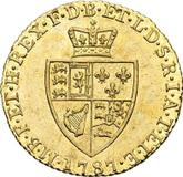 Reverse Half Guinea 1787 Spade