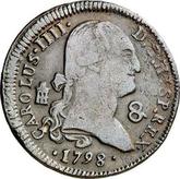 Obverse 8 Maravedís 1798