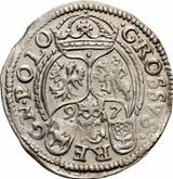 Reverse 1 Grosz 1597