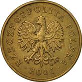Obverse 2 Grosze 2001 MW