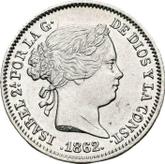 Obverse 1 Real 1862