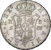 Reverse 8 Reales 1799 S CN
