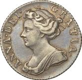 Obverse Sixpence 1705