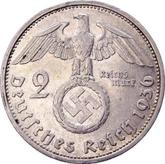 Reverse 2 Reichsmark 1936 G