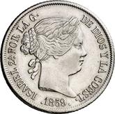 Obverse 4 Reales 1859