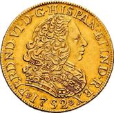 Obverse 4 Escudos 1752 LM J