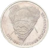 Obverse 10 Mark 1988 D Schopenhauer