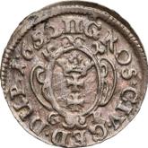 Reverse 2 Grosz (Dwugrosz) 1652 GR Danzig