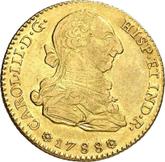 Obverse 2 Escudos 1788 S C