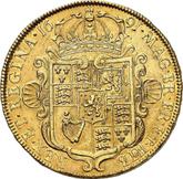 Reverse Five guineas 1691