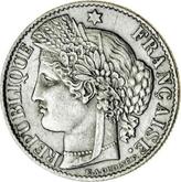 Obverse 50 Centimes 1886 A