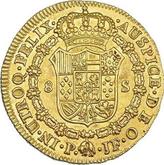 Reverse 8 Escudos 1811 P JF