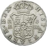Reverse 8 Reales 1805 M FA