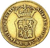 Reverse 2 Escudos 1763 NR JV