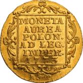 Reverse Ducat 1773 AP