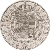 Reverse Thaler 1847 A