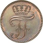 Obverse 3 Pfennig 1863 A