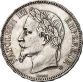 Obverse 5 Francs 1865 BB