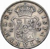 Reverse 4 Reales 1773 S CF