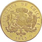 Obverse 8 Escudos 1843 So IJ