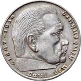 Obverse 2 Reichsmark 1939 E