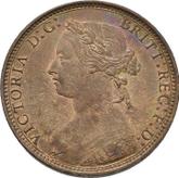 Obverse Halfpenny 1876 H