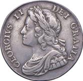 Obverse Shilling 1736 Young Head