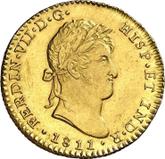 Obverse 2 Escudos 1811 c CI