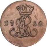 Obverse 1/2 Grosz 1782 EB