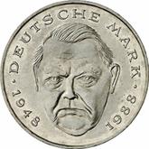 Obverse 2 Mark 1992 G Ludwig Erhard