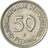 Obverse 50 Pfennig 1978 F