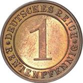 Obverse 1 Rentenpfennig 1924 A