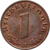 Obverse 1 Reichspfennig 1939 E