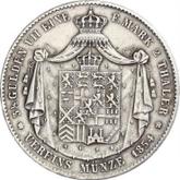 Reverse 2 Thaler 1854