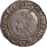 Obverse Sixpence 1570 Third issues