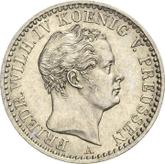 Obverse 1/6 Thaler 1843 A