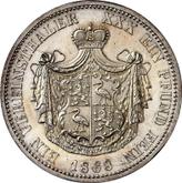 Reverse Thaler 1868 A