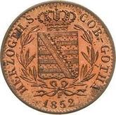 Obverse 1 Pfennig 1852 F