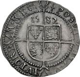 Reverse Threepence 1582 Fifth issue