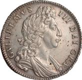 Obverse Halfcrown 1700 New large shields