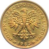 Obverse 2 Zlote 1983 MW