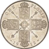 Reverse Florin 1912