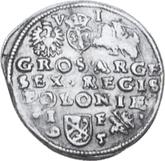Reverse 6 Groszy (Szostak) 1595 IF
