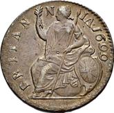 Reverse Halfpenny 1699