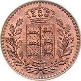 Obverse 1/4 Kreuzer 1871