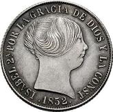 Obverse 4 Reales 1852