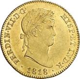 Obverse 4 Escudos 1818 M GJ