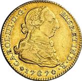 Obverse 2 Escudos 1787 M DV